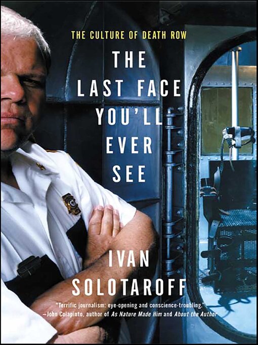 Détails du titre pour The Last Face You'll Ever See par Ivan Solotaroff - Disponible